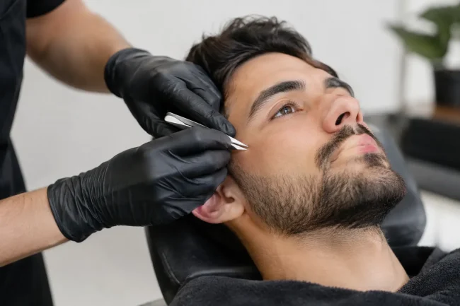 Depilación facial para hombres en Bogotá